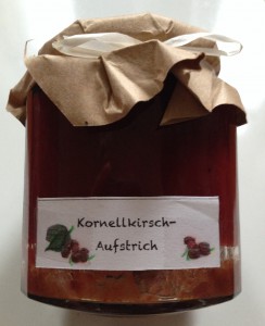 Kornelkirsch-Marmelade (Copyright: wilderwegesrand.de)