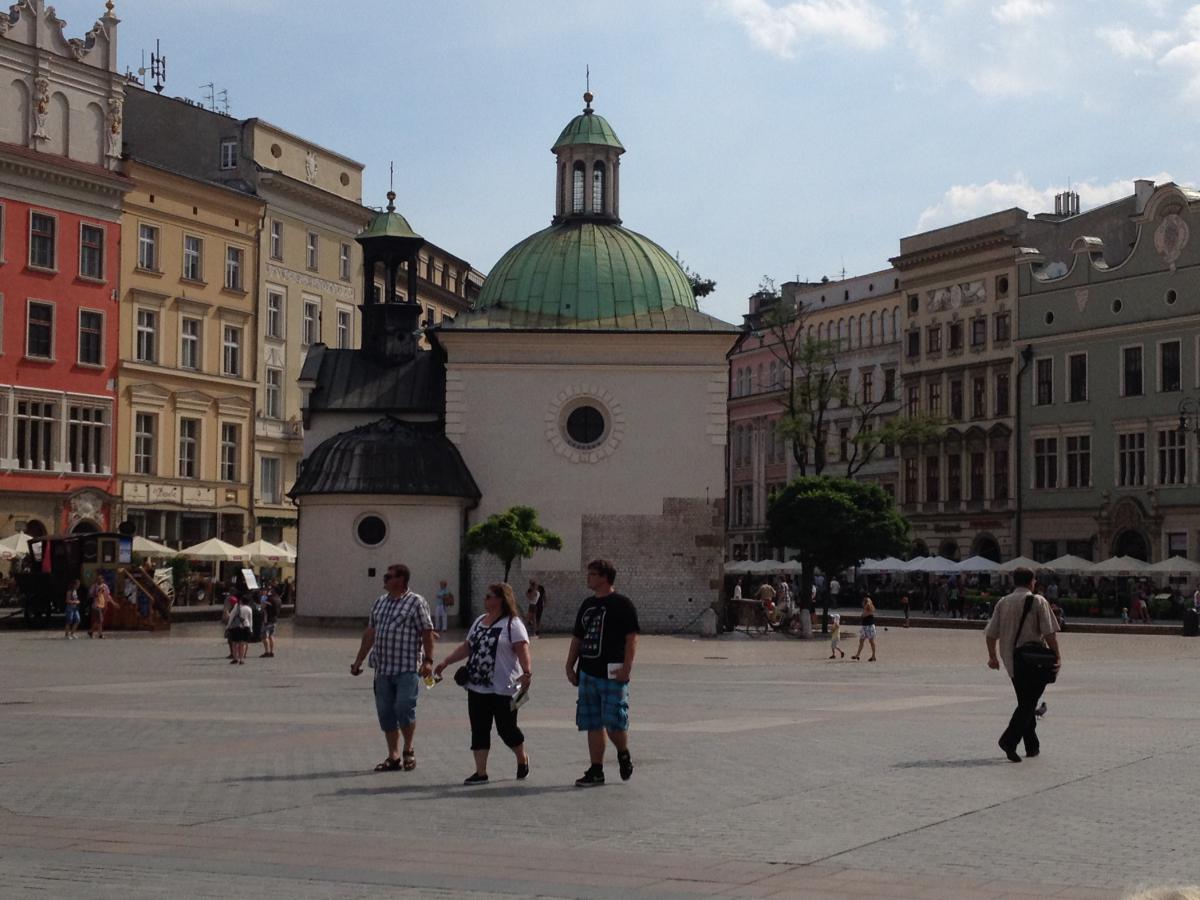 Die Florianskirche (Rynek Głowny)